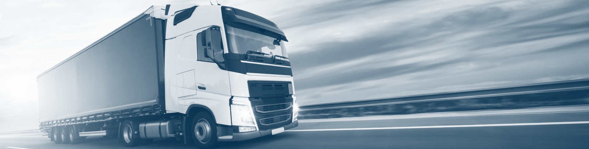 Image of a truck on a motorway Image of a truck on a motorway